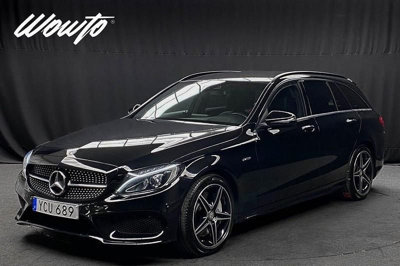 Svart Begagnad 2016 Mercedes C450 AMG AMG Kombi | 339 800 kr - Bild 1/3
