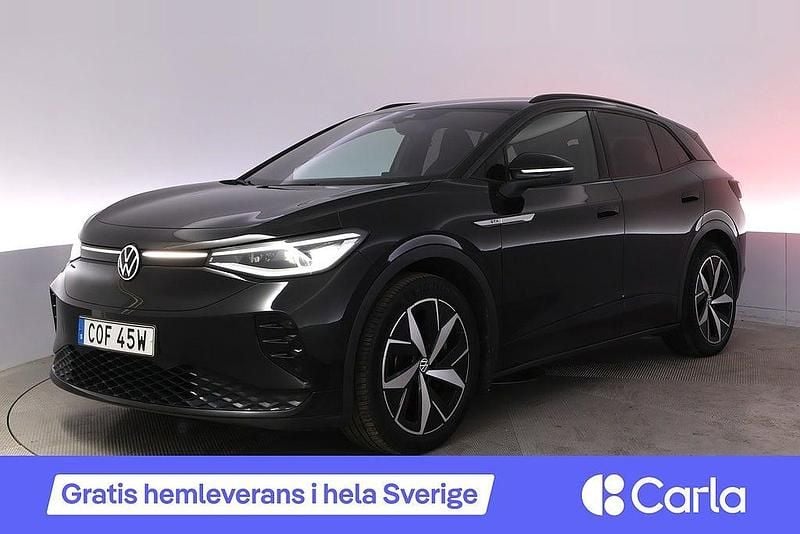 Begagnad VW ID.4 GTX 250 kW (340 HK) 2021 Svart SUV