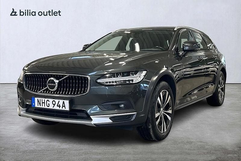 Grå Begagnad 2020 Volvo V90 CC SE Kombi | 304 900 kr (Marknadspris) - Bild 1/3