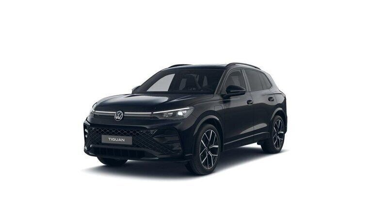 Svart (grenadilla black metallic) Ny 2025 VW Tiguan R-line SUV | 589 900 kr (Marknadspris) - Bild 1/3