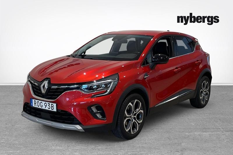 Röd Begagnad 2022 Renault Captur Techno SUV | 199 000 kr (Marknadspris) - Bild 1/4