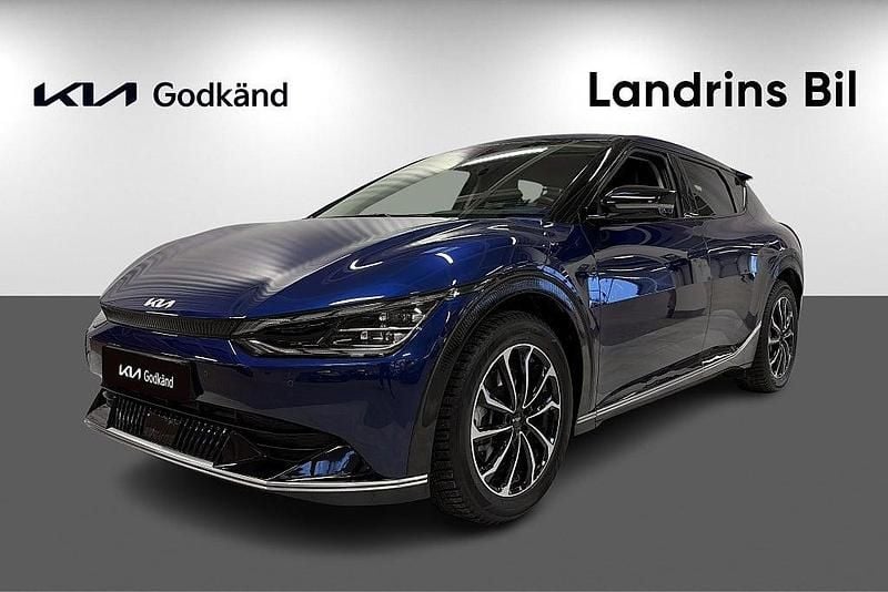 Begagnad Kia EV6 239 kW (325 HK) 2024 Blå SUV