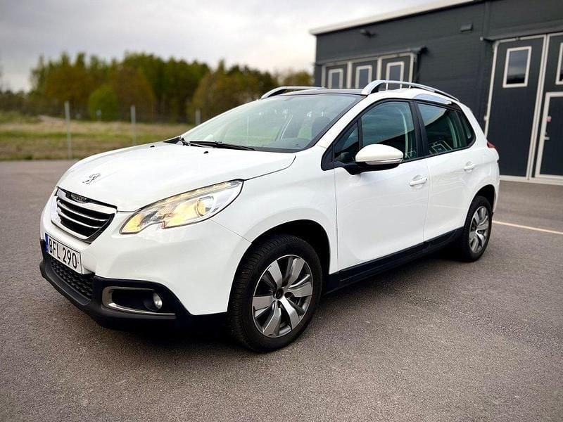 Vit Begagnad 2014 Peugeot 2008 SUV | 69 900 kr (Lite dyr) - Bild 1/4