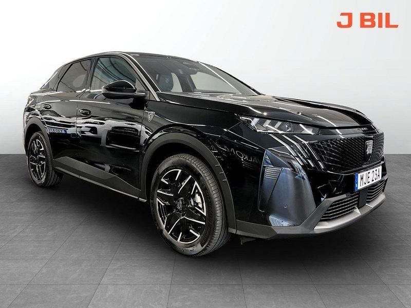 Svart Begagnad 2025 Peugeot 3008 GT SUV | 379 900 kr - Bild 1/4