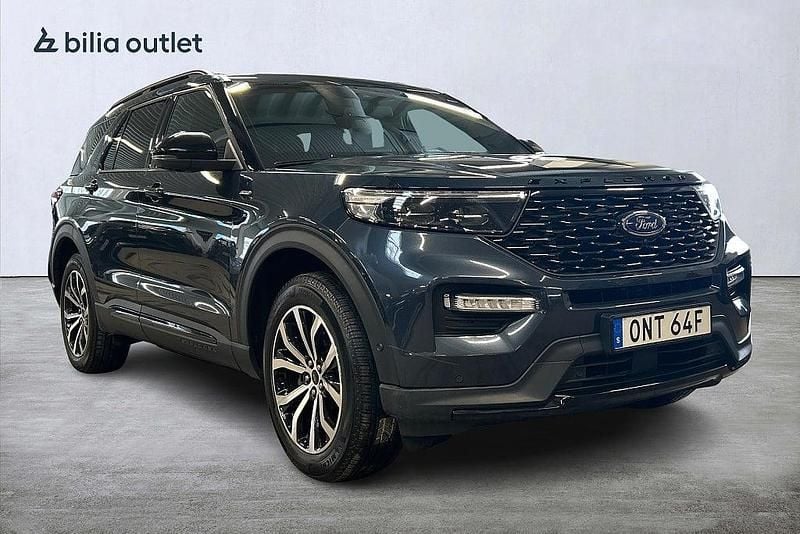Begagnad Ford Explorer ST 457 HK (336 kW) 2022 Blå SUV