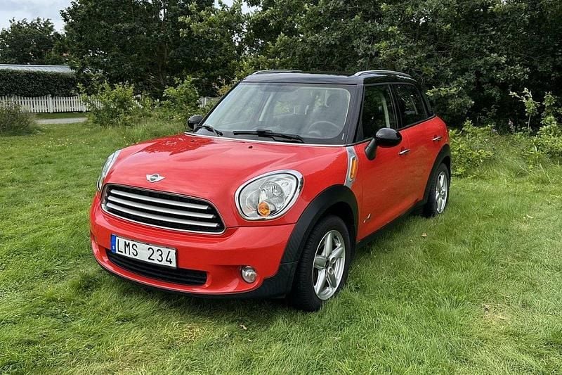 Röd Begagnad 2012 Mini Cooper D Countryman SUV | 105 000 kr (Marknadspris) - Bild 1/3