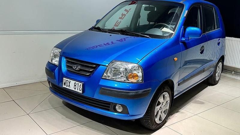 Begagnad Hyundai Atos Prime 58 HK (42 kW) 2005 Blå Halvkombi
