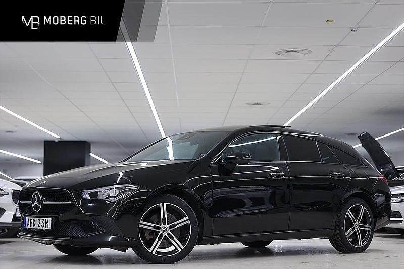 Begagnad Mercedes CLA250e Shooting Brake 160 HK (117 kW) 2021 Svart Kombi