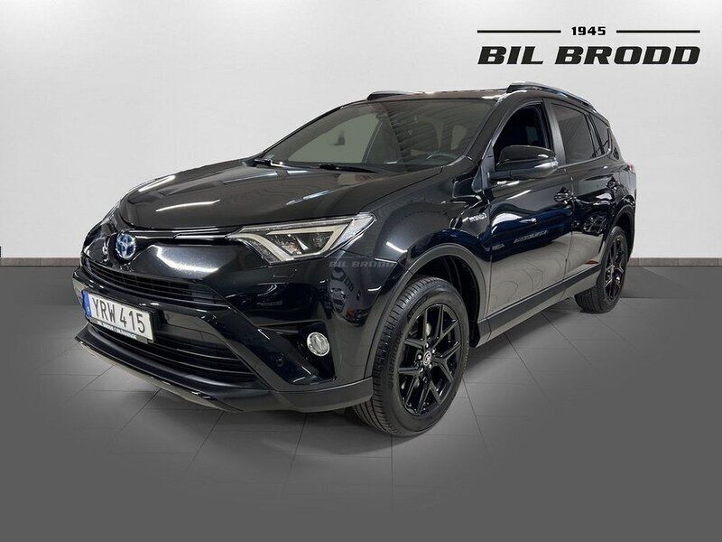 Svart Begagnad 2018 Toyota RAV4 Hybrid Edition SUV | 259 800 kr (Marknadspris) - Bild 1/4