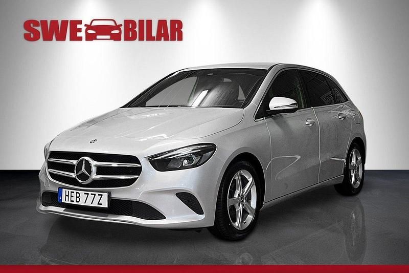 Silver Begagnad 2019 Mercedes B200 Minibuss | 184 900 kr (Superpris) - Bild 1/4