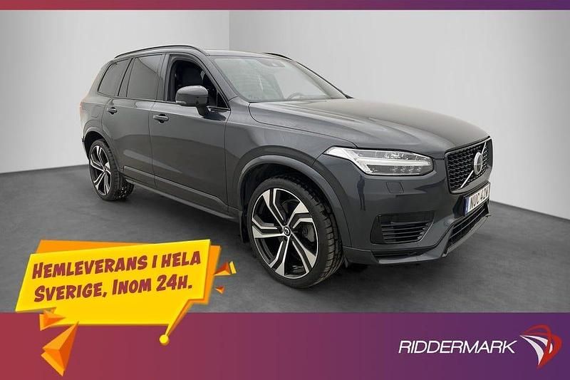 Grå Begagnad 2022 Volvo XC90 R-Design SUV | 648 900 kr - Bild 1/3
