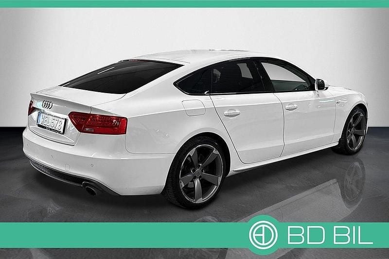 Begagnad Audi A5 Sportback S-Line 144 HK (105 kW) 2016 Vit Halvkombi