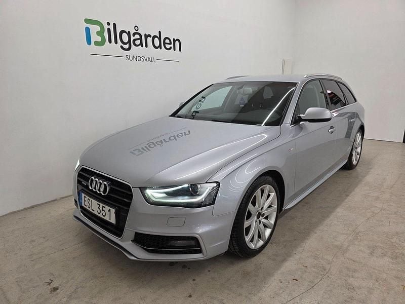 Silver Begagnad 2015 Audi A4 S-Line Kombi | 126 900 kr (Marknadspris) - Bild 1/4