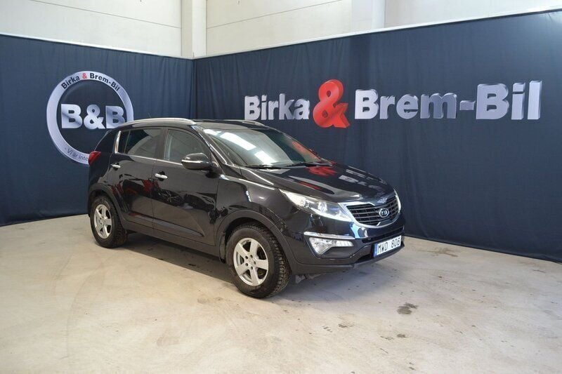 Svart Begagnad 2012 Kia Sportage EX SUV | 65 000 kr (Superpris) - Bild 1/4