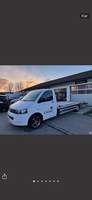 Vit Begagnad 2011 VW T5 Van | 164 900 kr - Bild 1/3