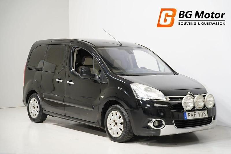 Svart Begagnad 2014 Citroën Berlingo Minibuss | 69 900 kr (Lite dyr) - Bild 1/4