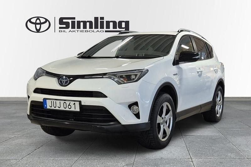 Vit Begagnad 2018 Toyota RAV4 Hybrid Edition SUV | 203 900 kr (Marknadspris) - Bild 1/3