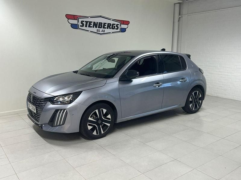Grå Begagnad 2024 Peugeot 208 Allure Halvkombi | 259 900 kr - Bild 1/4