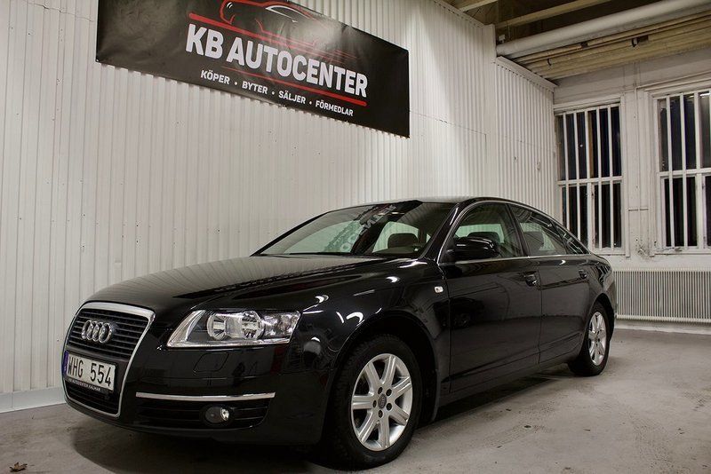 Svart Begagnad 2004 Audi A6 Sedan | 29 900 kr (Marknadspris) - Bild 1/4