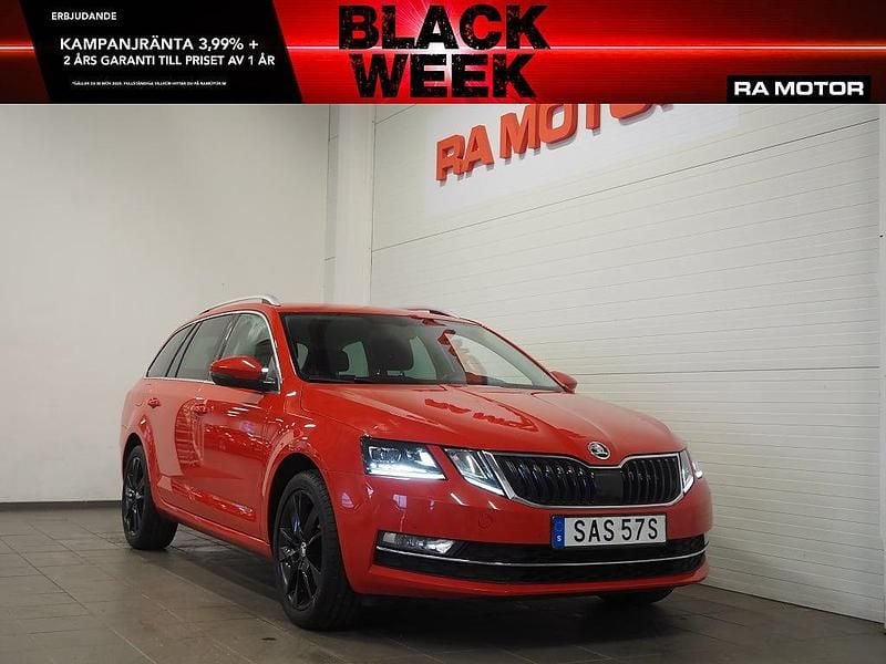 Röd Begagnad 2019 Skoda Octavia Style Kombi | 159 900 kr (Marknadspris) - Bild 1/3