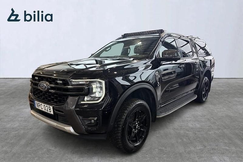 Begagnad Ford Ranger Wildtrack 207 HK (152 kW) 2023 Svart Pickup