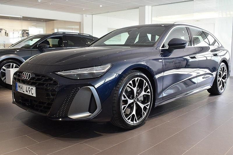 Firmamentblå metallic Begagnad 2025 Audi A6 S-Line Kombi | 779 000 kr - Bild 1/4