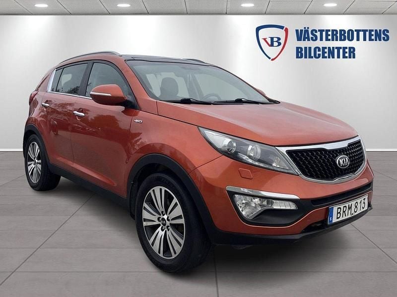 Orange Begagnad 2014 Kia Sportage SUV | 89 900 kr (Marknadspris) - Bild 1/4