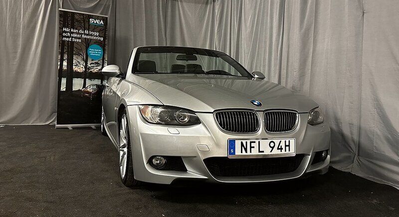 Begagnad BMW 325 Cabriolet M Sport 218 HK (160 kW) 2008 Silver Cab