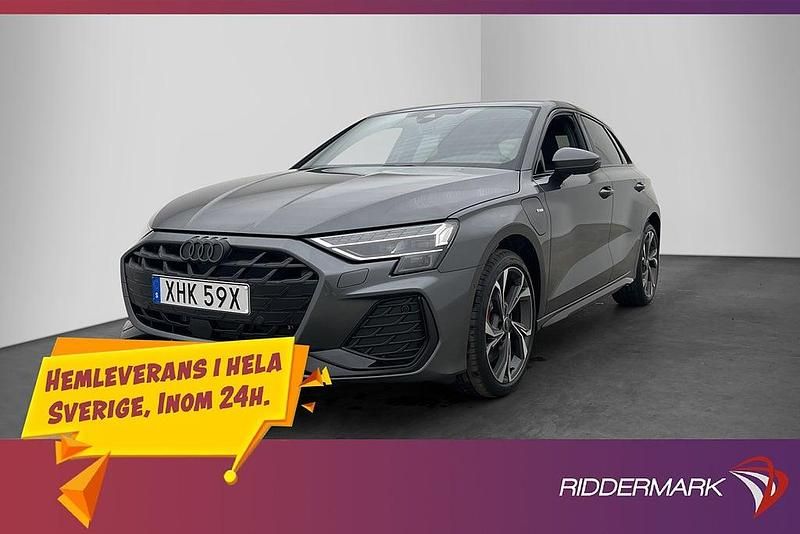 Ny Audi A3 Sportback e-tron S-Line 2025 Grå Halvkombi