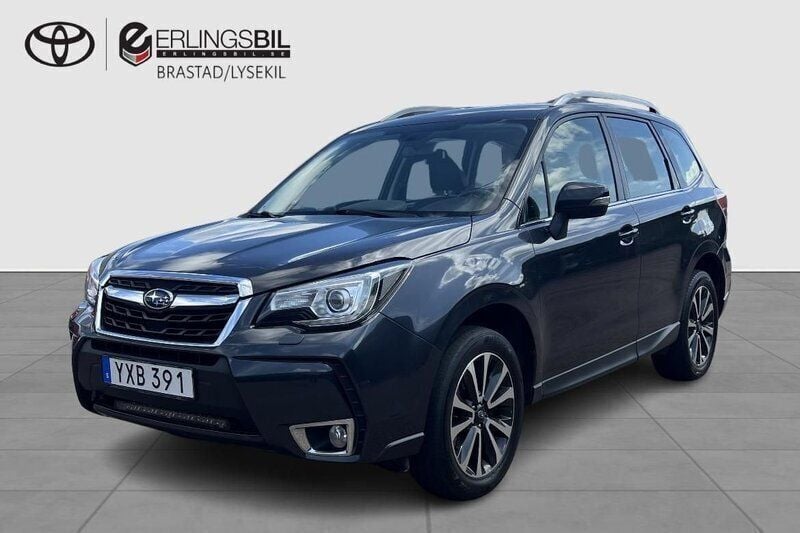 Mörkgrå Begagnad 2017 Subaru Forester SUV | 199 000 kr (Marknadspris) - Bild 1/4