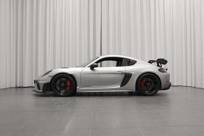 Begagnad Porsche 718 Cayman GT4 501 HK (368 kW) 2022 Silver Sportkupé