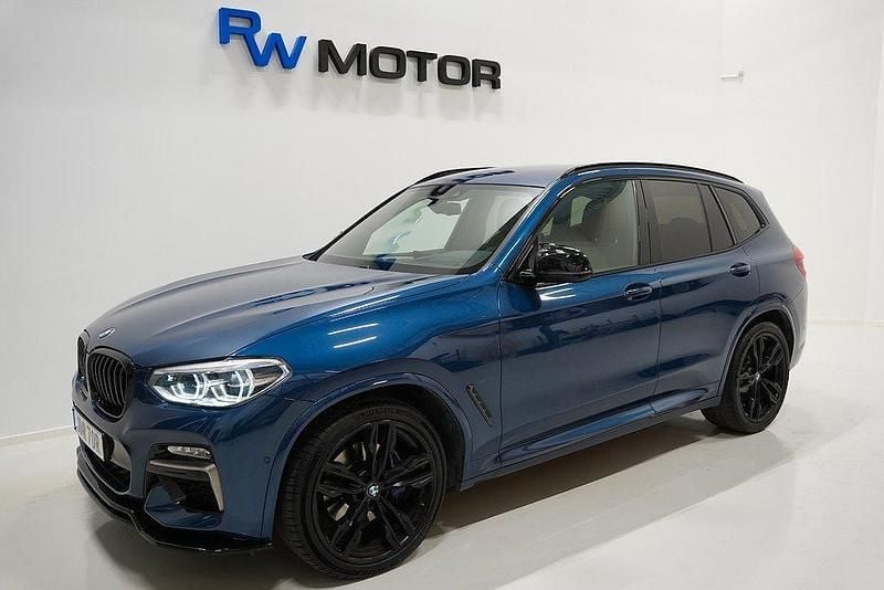 Blå Begagnad 2019 BMW X3 M Sport SUV | 439 700 kr (Bra pris) - Bild 1/4