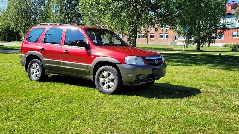 Röd Begagnad 2001 Mazda Tribute SUV | 10 000 kr - Bild 1/4