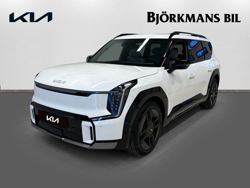 Vit Ny 2024 Kia EV9 GT-Line SUV | 897 900 kr (Lite dyr) - Bild 1/4