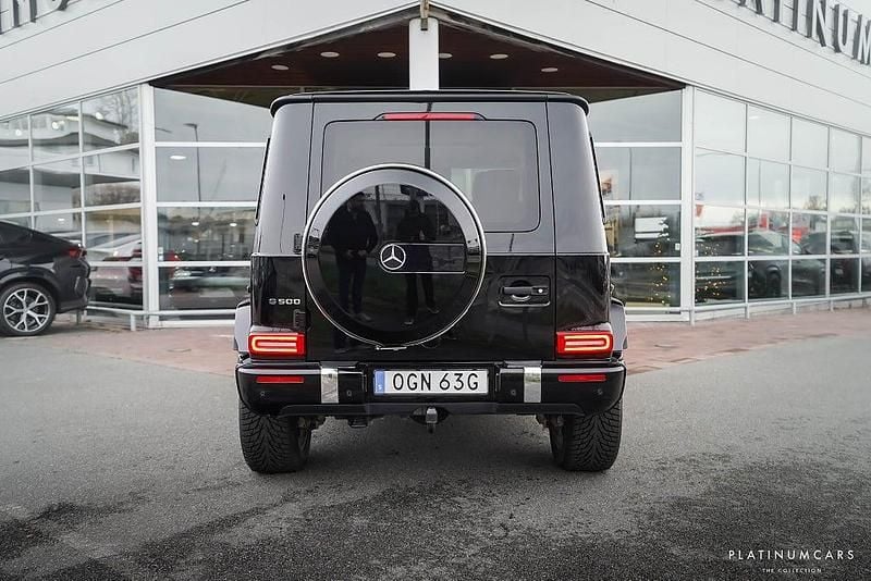 Begagnad Mercedes G500 Premium Plus 422 HK (310 kW) 2019 Svart SUV