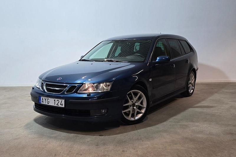 Blå Begagnad 2007 Saab 9-3 Vector Kombi | 79 800 kr (Dyr) - Bild 1/4
