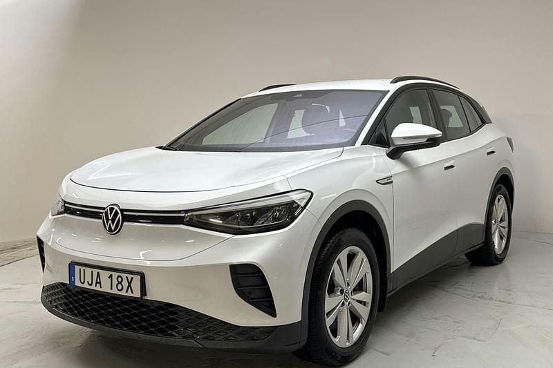 Vit Begagnad 2023 VW ID.4 SUV | 229 000 kr (Bra pris) - Bild 1/4