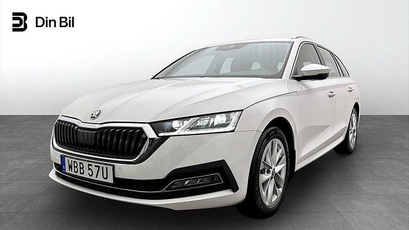 Candy white Begagnad 2024 Skoda Octavia Style Kombi | 277 900 kr (Superpris) - Bild 1/4