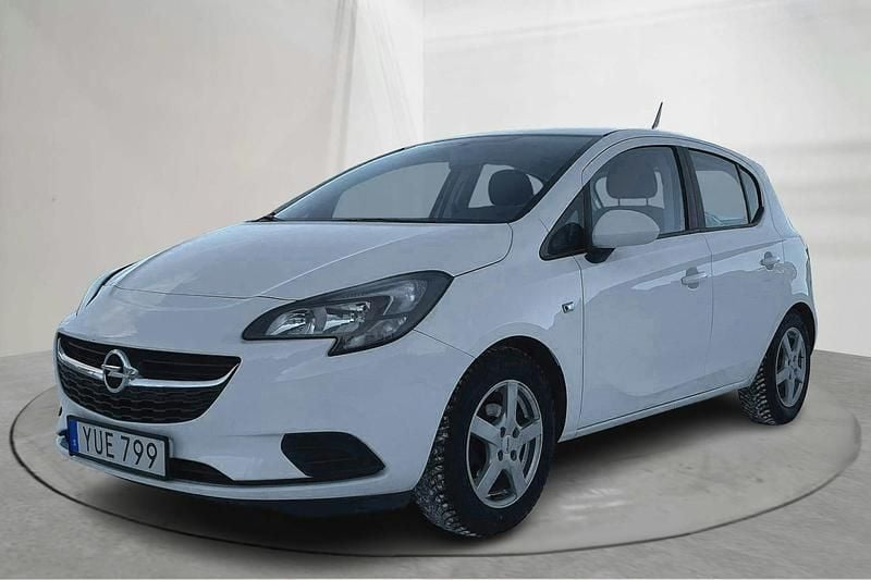 Begagnad Opel Corsa 90 HK (66 kW) 2019 Vit Halvkombi