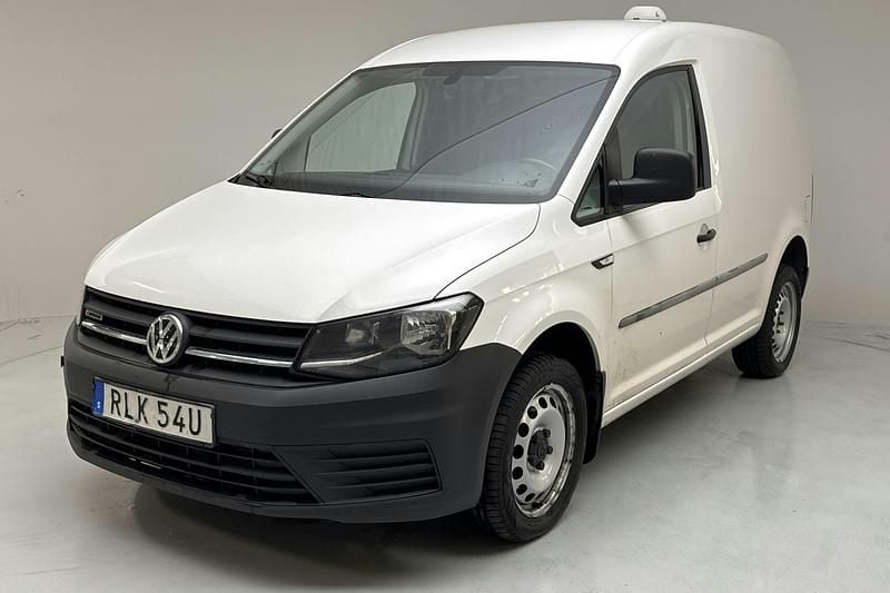 Vit Begagnad 2019 VW Caddy Minibuss | 139 000 kr (Superpris) - Bild 1/4