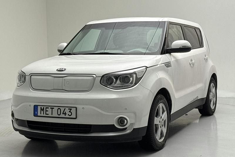 Vit Begagnad 2016 Kia Soul EV SUV | 129 000 kr - Bild 1/4