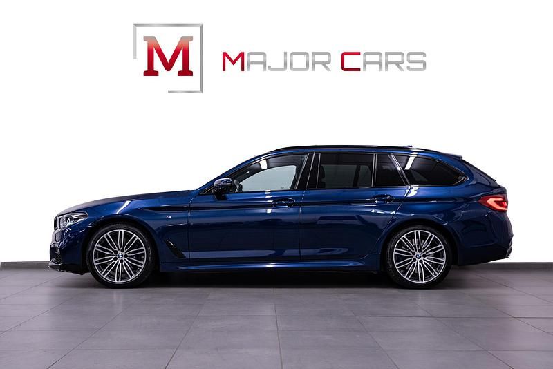Begagnad BMW 530 M Sport 265 HK (194 kW) 2019 Blå Kombi