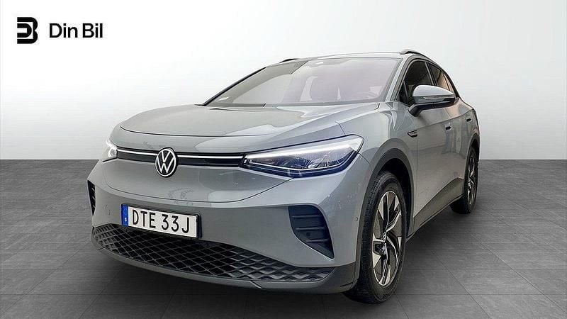 Grå (moonstone grey) Begagnad 2022 VW ID.4 Comfortline SUV | 354 900 kr (Marknadspris) - Bild 1/4