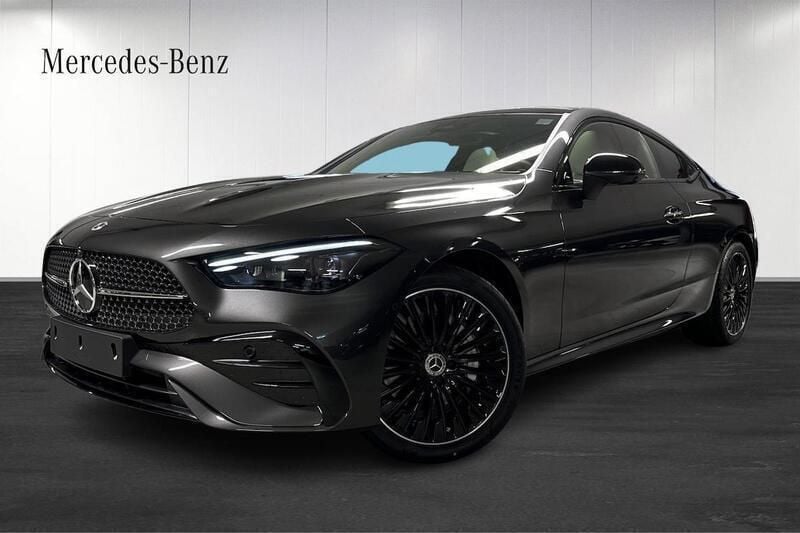 Grå Ny 2025 Mercedes CLE300 AMG Sportkupé | 706 600 kr - Bild 1/4