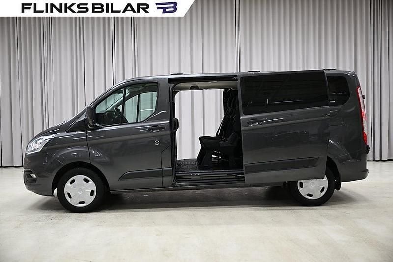 Grå Begagnad 2021 Ford Transit Custom Kombi | 299 900 kr (Lite dyr) - Bild 1/4