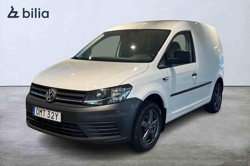 Vit Begagnad 2018 VW Caddy Minibuss | 169 900 kr (Dyr) - Bild 1/1