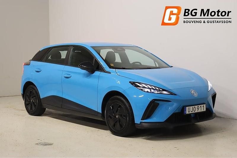 Blå (brighton blue) Begagnad 2022 MG MG4 EV Halvkombi | 169 900 kr (Superpris) - Bild 1/4