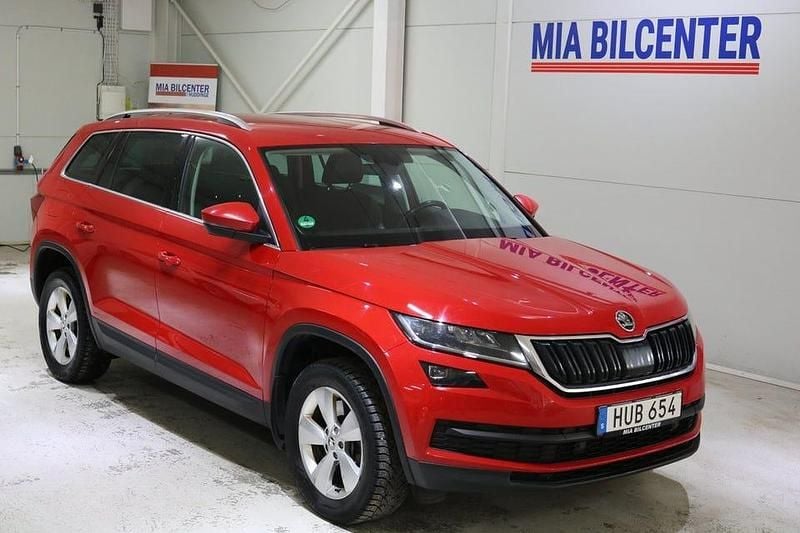 Begagnad Skoda Kodiaq Business Line 190 HK (139 kW) 2017 Röd SUV