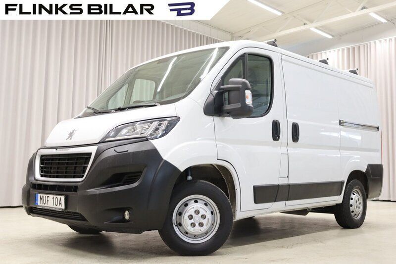 Vit Begagnad 2022 Peugeot Boxer Van | 199 900 kr (Bra pris) - Bild 1/4