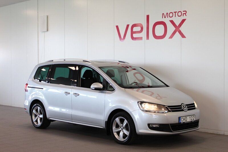 Silver Begagnad 2011 VW Sharan Minibuss | 79 900 kr (Marknadspris) - Bild 1/4